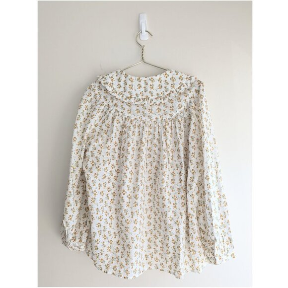 Mango Babydoll Ruffle Blouse - Picture 7 of 12